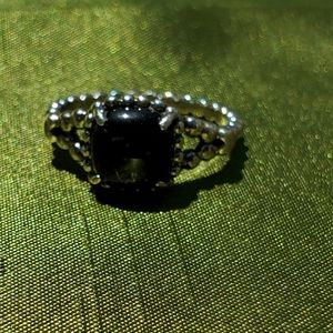 Pandora Black Onyx Ring